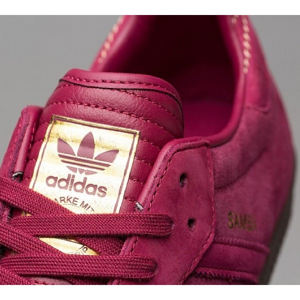 Stilvoll Adidas Samba FB Herren Magenta Turnschuhe Outlet