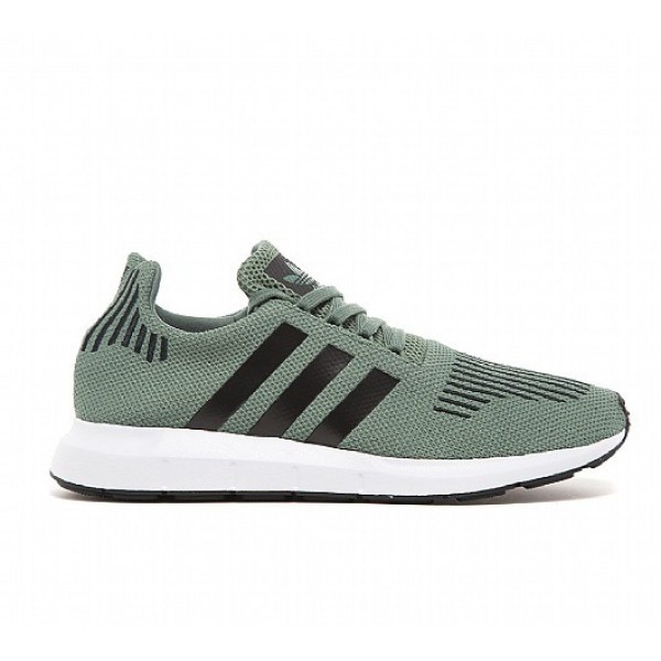 Stilvoll Adidas Swift Herren Olive Laufschuhe Verkauf