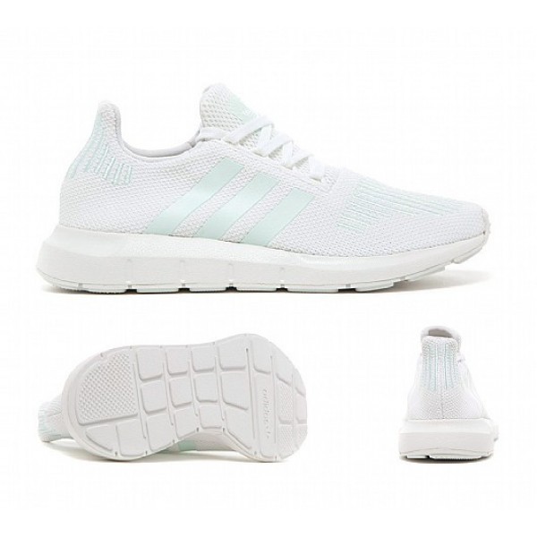 Stilvoll Adidas Swift Run Damen Weiß Laufschuhe Outlet