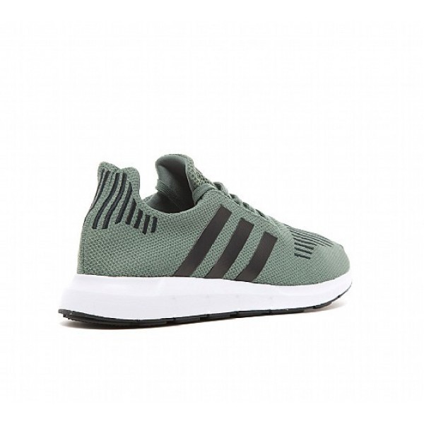 Stilvoll Adidas Swift Herren Olive Laufschuhe Verkauf