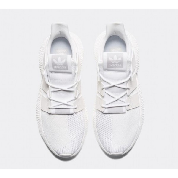 Stilvoll Adidas Prophere Herren Weiß Laufschuhe Verkauf