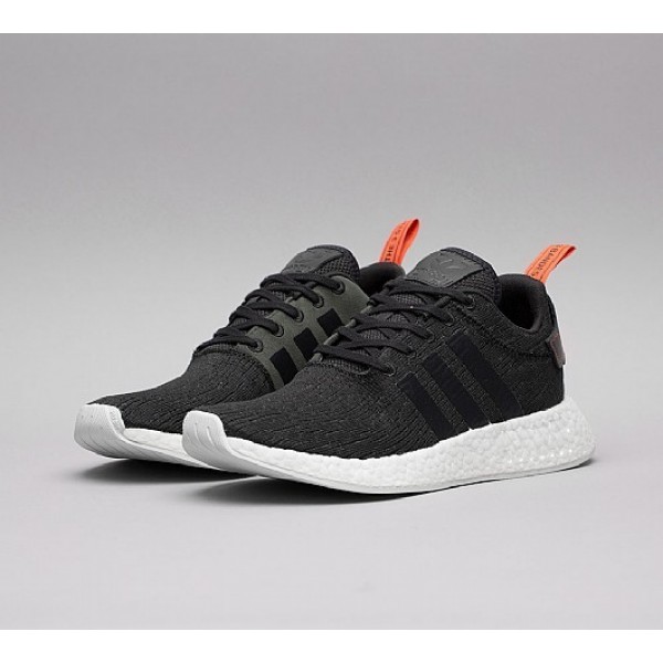 Neue Adidas NMD R2 Herren Schwarz Laufschuhe Outlet