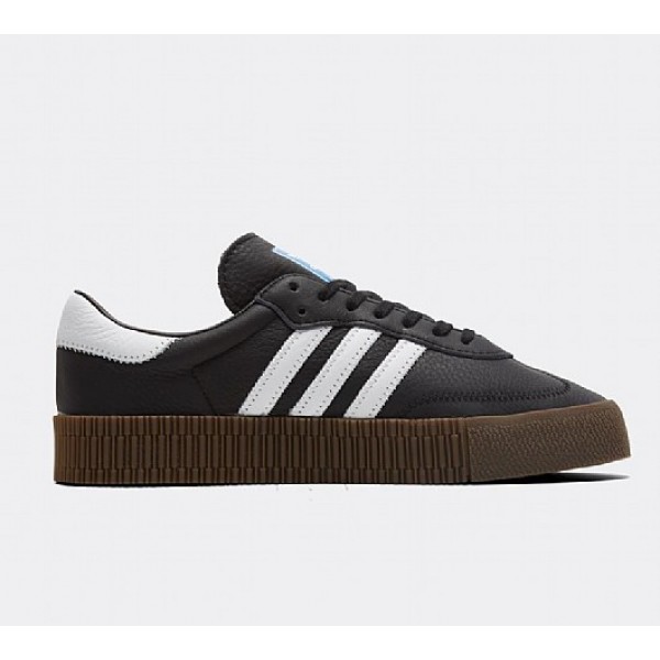 Neue Adidas Samba Rose Damen Schwarz Turnschuhe Outlet