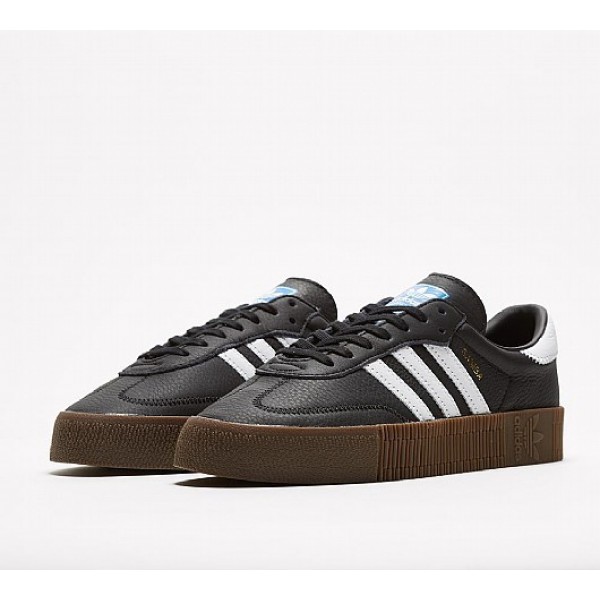 Neue Adidas Samba Rose Damen Schwarz Turnschuhe Outlet