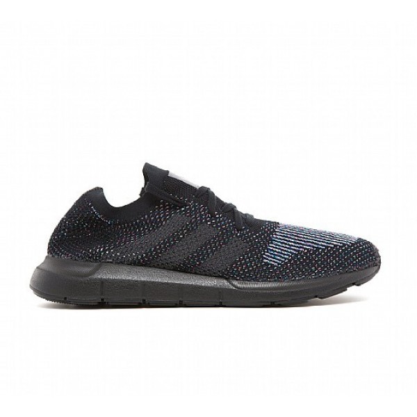 Neue Adidas Swift Run Primeknit Herren Schwarz Laufschuhe Online