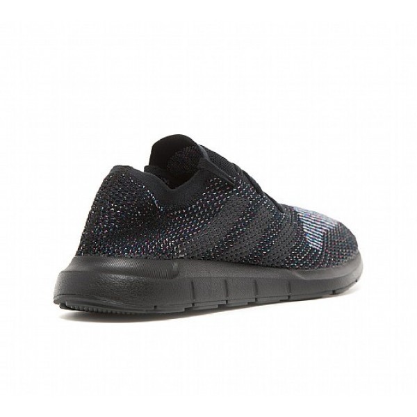 Neue Adidas Swift Run Primeknit Herren Schwarz Laufschuhe Online