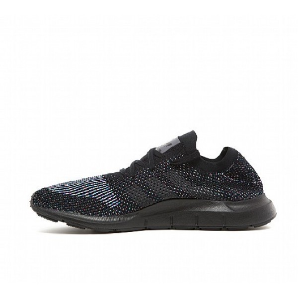 Neue Adidas Swift Run Primeknit Herren Schwarz Laufschuhe Online