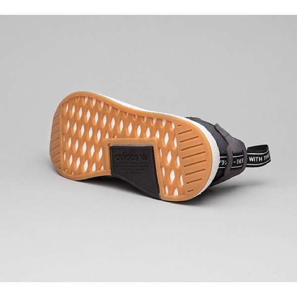 Neu Adidas NMD R2 Herren Schwarz Laufschuhe Auslauf