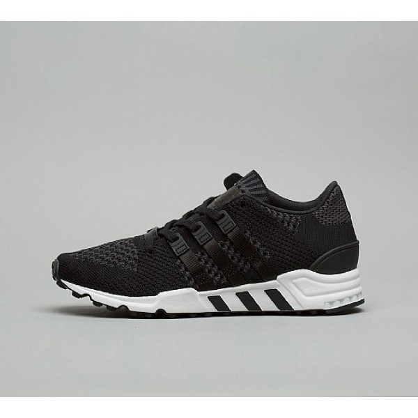 Neu Adidas EQT Support RF Primeknit Herren Schwarz Laufschuhe Auslauf