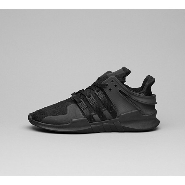 Neu Adidas EQT Support ADV Herren Schwarz Laufschu...