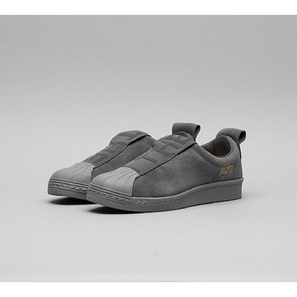 Neu Adidas Superstar BW Slip On Damen Grau Walkingschuhe Auf Verkauf
