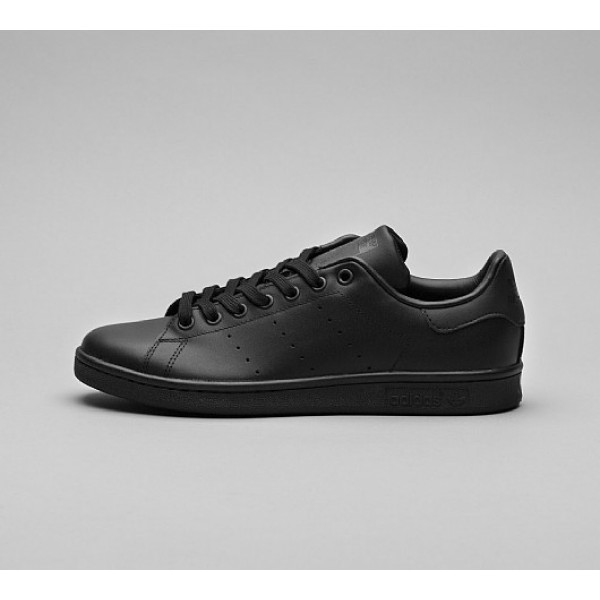 Neu Adidas Stan Smith Herren Schwarz Tennisschuhe Auf Verkauf