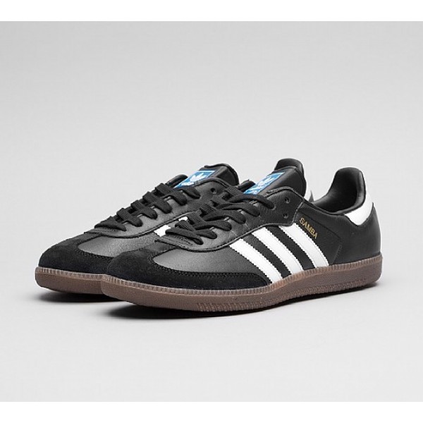 Neu Adidas Samba Herren Schwarz Walkingschuhe Auslauf