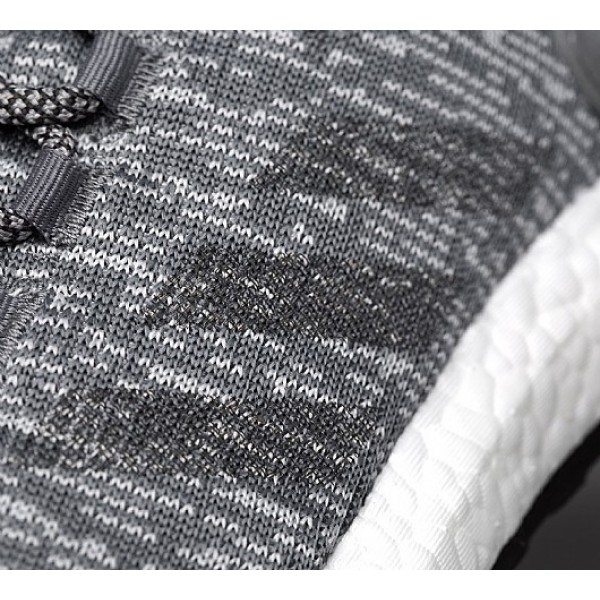 Neu Adidas PureBoost Herren Grau Laufschuhe Online