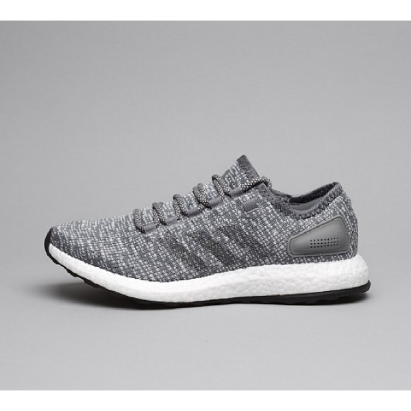 Neu Adidas PureBoost Herren Grau Laufschuhe Online