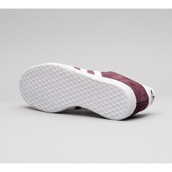 Stilvoll Adidas Gazelle Damen Kastanienbraun Turnschuhe Outlet