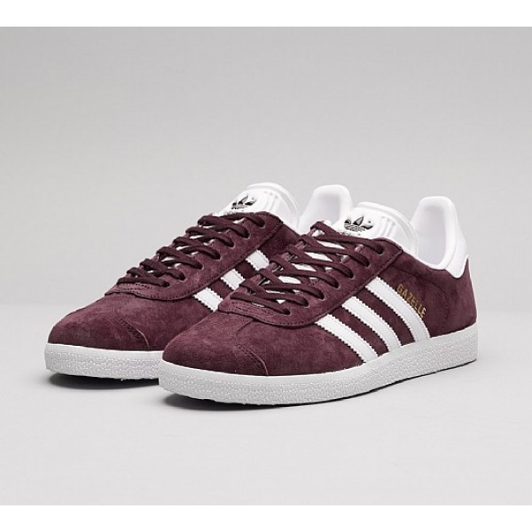 Stilvoll Adidas Gazelle Damen Kastanienbraun Turnschuhe Outlet