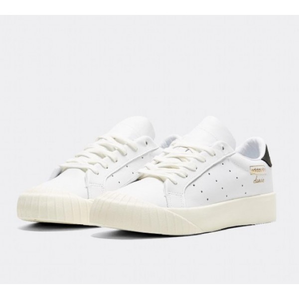 Stilvoll Adidas Everyn Damen Weiß Tennisschuhe Outlet
