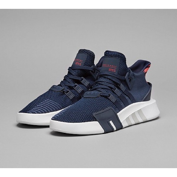 Stilvoll Adidas EQT Basketball ADV Herren Navy Sportschuhe Auf Verkauf