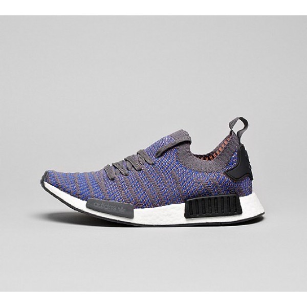 Stilvoll Adidas NMD R1 Primeknit STLT Herren Blau ...
