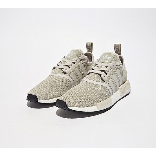 Stilvoll Adidas NMD R1 Herren Khaki Laufschuhe Online