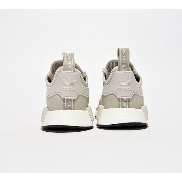Stilvoll Adidas NMD R1 Herren Khaki Laufschuhe Online