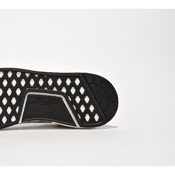 Stilvoll Adidas NMD R1 Herren Khaki Laufschuhe Online