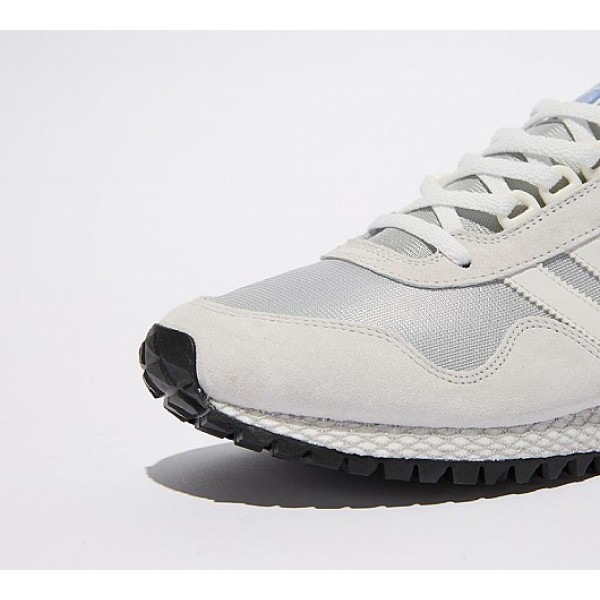 Stilvoll Adidas New York Herren Grau Turnschuhe Auslauf