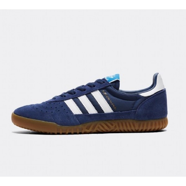 Stilvoll Adidas Indoor Super Herren Navy Turnschuh...