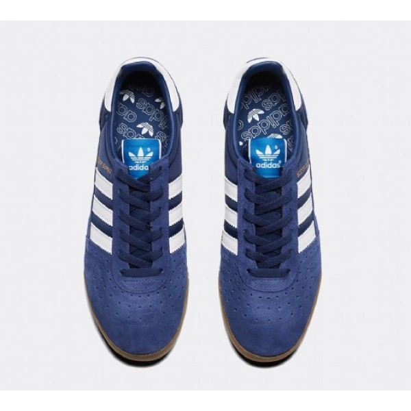 Stilvoll Adidas Indoor Super Herren Navy Turnschuhe Online