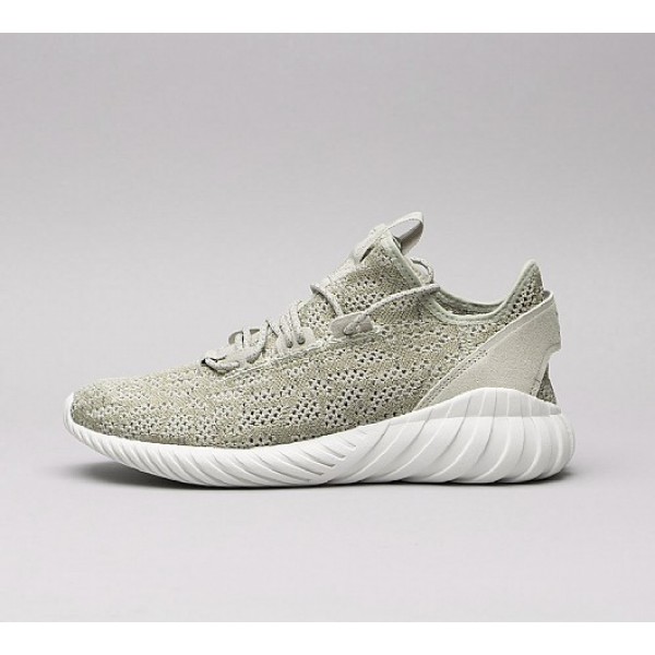 Neu Adidas Tubular Doom Sock Primeknit Herren Khaki Laufschuhe Auf Verkauf