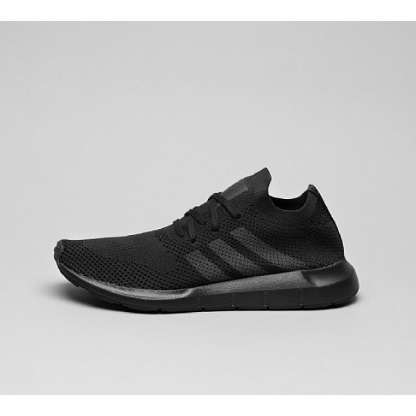 Neu Adidas Swift Run Primeknit Herren Schwarz Laufschuhe Auf Verkauf
