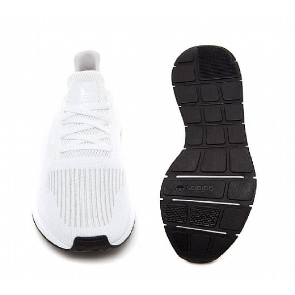 Neu Adidas Swift Run Herren Weiß Laufschuhe Auslauf