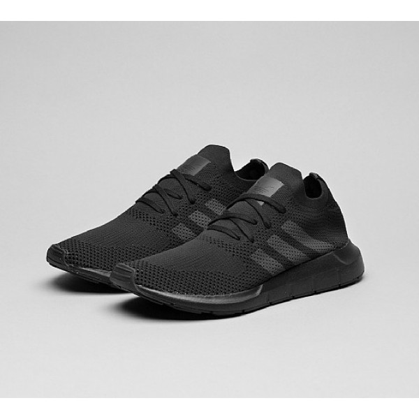 Neu Adidas Swift Run Primeknit Herren Schwarz Laufschuhe Auf Verkauf