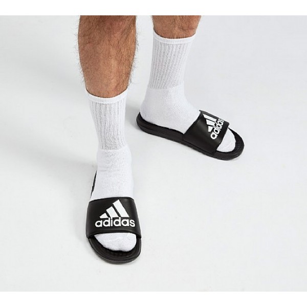 Neu Adidas Voloomix Herren Schwarz Sandalen Outlet