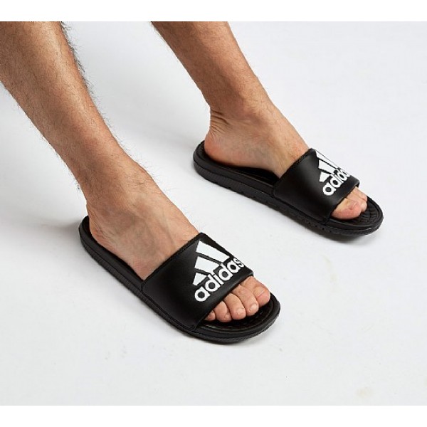 Neu Adidas Voloomix Herren Schwarz Sandalen Outlet