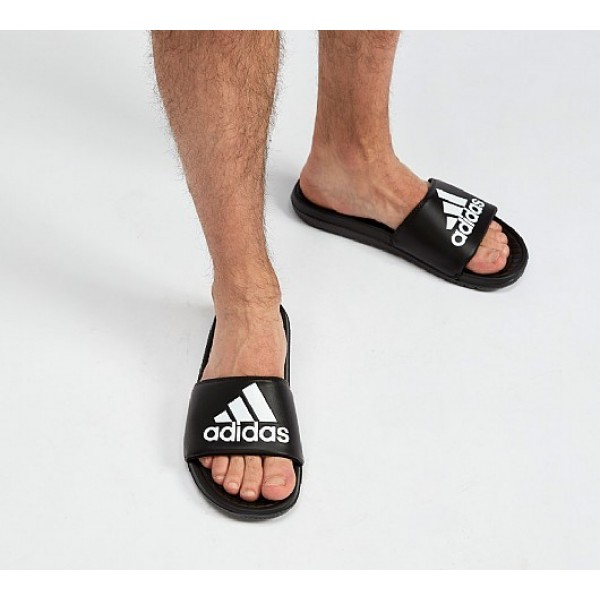 Neu Adidas Voloomix Herren Schwarz Sandalen Outlet