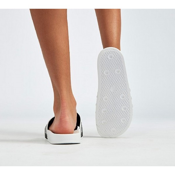 Neue Adidas Adilette Damen Weiß Sandalen Auslauf