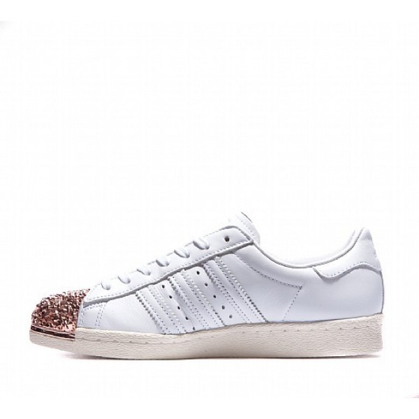 Neue Adidas 80's 3D Metal Shell Toe Damen Weiß Turnschuhe Online