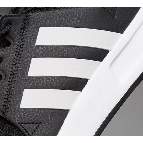 Neu Adidas X PLR Herren Schwarz Laufschuhe Verkauf