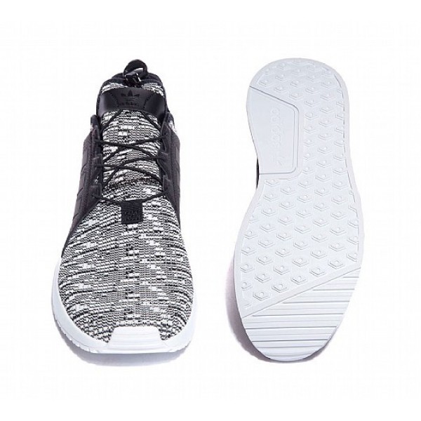 Neu Adidas X PLR Knit Herren Schwarz Laufschuhe Verkauf