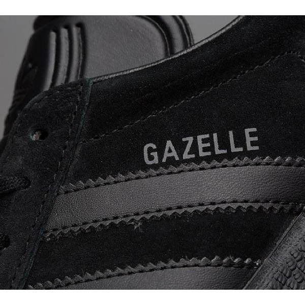 Neue Adidas Gazelle Herren Schwarz Turnschuhe Outlet