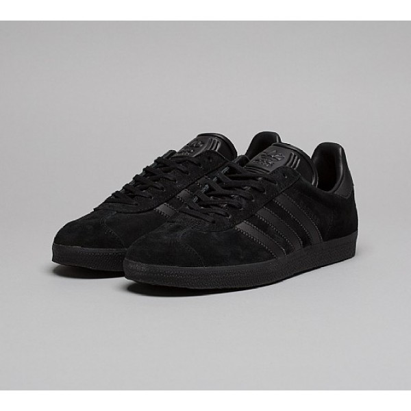 Neue Adidas Gazelle Herren Schwarz Turnschuhe Outlet