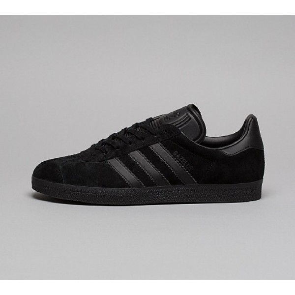 Neue Adidas Gazelle Herren Schwarz Turnschuhe Outl...