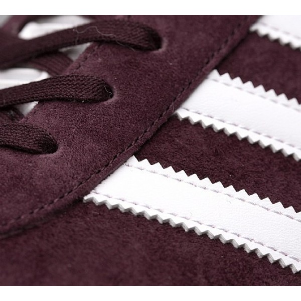 Neue Adidas Gazelle Herren Kastanienbraun Turnschuhe Auf Verkauf