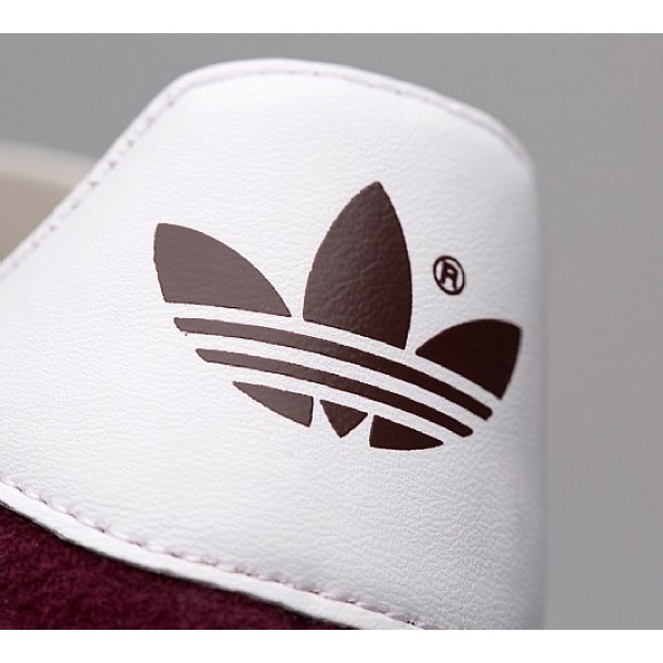 Neue Adidas Gazelle Herren Kastanienbraun Turnschuhe Auf Verkauf