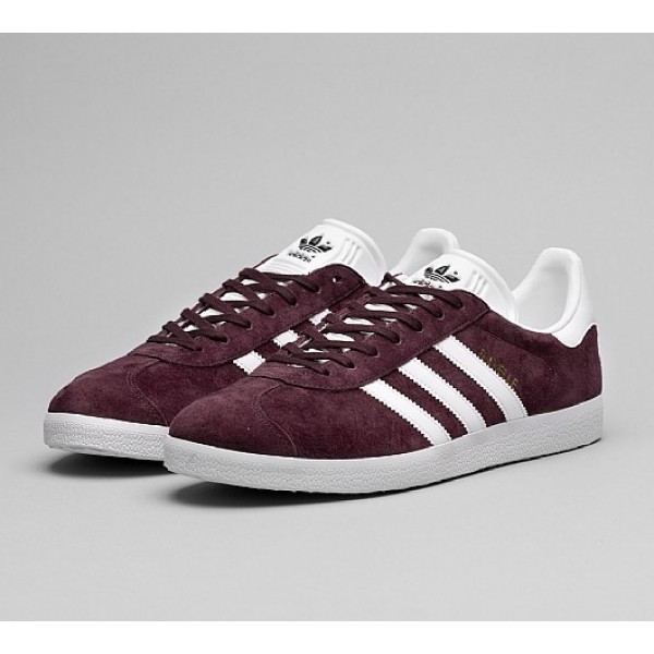Neue Adidas Gazelle Herren Kastanienbraun Turnschuhe Auf Verkauf
