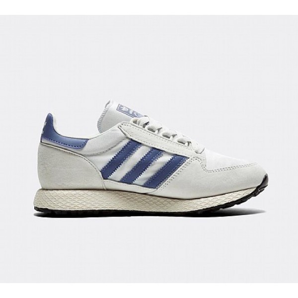 Neue Adidas Forest Grove Damen Beige Laufschuhe Auslauf