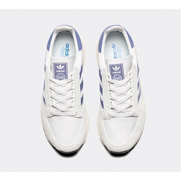 Neue Adidas Forest Grove Damen Beige Laufschuhe Auslauf