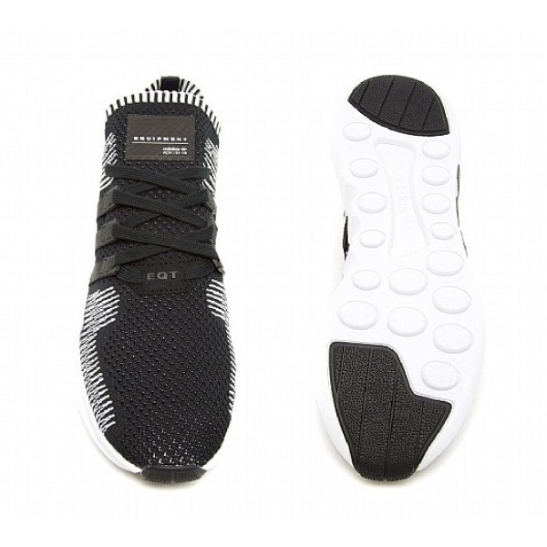 Neue Adidas EQT Support ADV Primeknit Herren Schwarz Laufschuhe Auf Verkauf